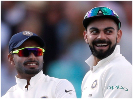 Virat Kohli and Rishabh Pant Partnership